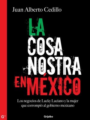 cover image of La cosa nostra en México (1938-1950)